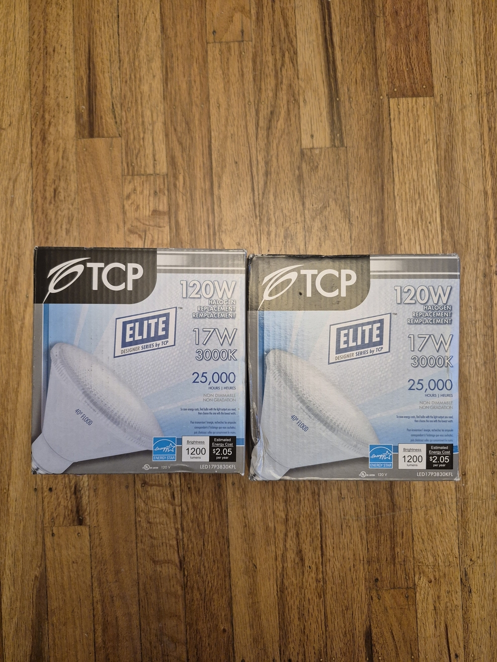 TC Elite 3000K White LED Retrofit Downlight - 17W (Pack of 2)